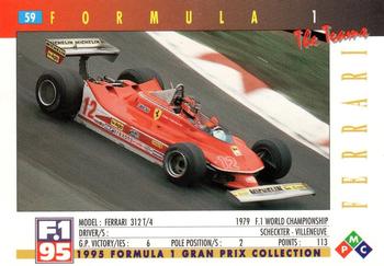 1995 PMC Formula 1 #59 Ferrari 312 T/4 Back