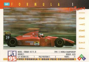 1995 PMC Formula 1 #64 Ferrari 412T1 Back