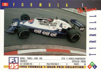 1995 PMC Formula 1 #70 Tyrrell Ford 008 Back