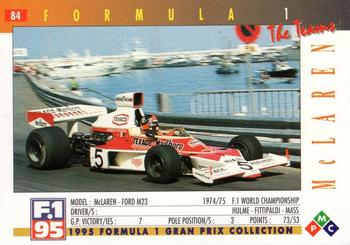 1995 PMC Formula 1 #84 McLaren / Ford M23 Back
