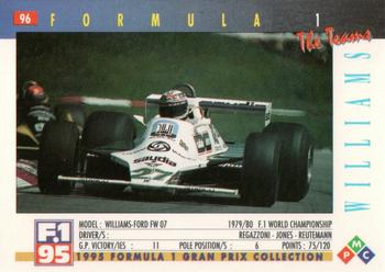 1995 PMC Formula 1 #96 Williams / Ford FW07 Back