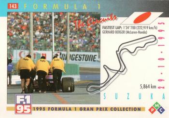 1995 PMC Formula 1 #143 Suzuka Circuit Back