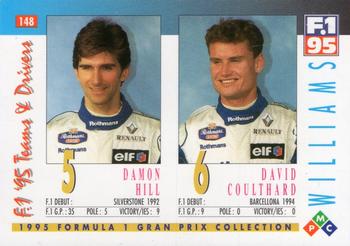 1995 PMC Formula 1 #148 Damon Hill / David Coulthard Back