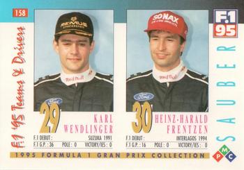 1995 PMC Formula 1 #158 Karl Wendlinger / Heinz-Harald Frentzen Back