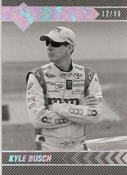 2013 Press Pass Total Memorabilia - Black and White #8 Kyle Busch Front