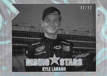 2013 Press Pass Total Memorabilia - Black and White #47 Kyle Larson Front