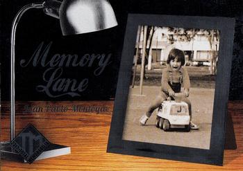 2013 Press Pass Total Memorabilia - Memory Lane #ML 2 Juan Pablo Montoya Front