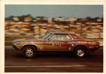 1971 Fleer AHRA Drag Champs Canadian #45 Ed Beyer / Dale Young Front