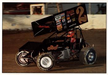 1989 World of Outlaws - Post Cards #2 Andy Hillenburg Front