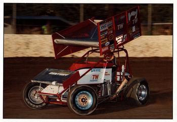 1989 World of Outlaws - Post Cards #7TW Joe Gaerte Front