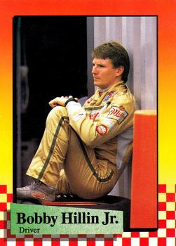 1989 Maxx - Preview Set #NNO Bobby Hillin Jr. Front