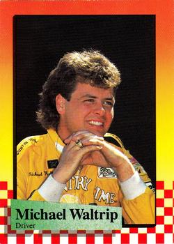 1989 Maxx - Preview Set #NNO Michael Waltrip Front