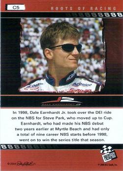 2004 Press Pass Dale Earnhardt Jr. - Blue #C5 Dale Earnhardt Jr. Back