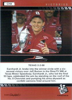 2004 Press Pass Dale Earnhardt Jr. - Blue #C19 Dale Earnhardt Jr. Back