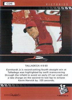 2004 Press Pass Dale Earnhardt Jr. - Blue #C26 Dale Earnhardt Jr. Back