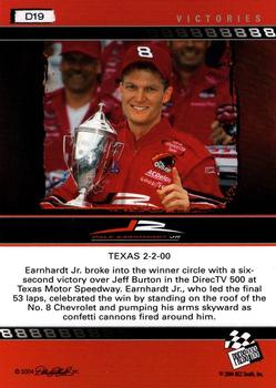 2004 Press Pass Dale Earnhardt Jr. - Gold #D19 Dale Earnhardt Jr. Back