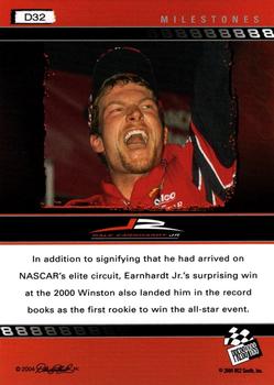 2004 Press Pass Dale Earnhardt Jr. - Gold #D32 Dale Earnhardt Jr. Back