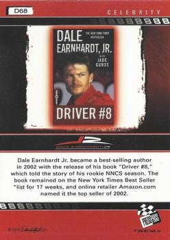 2004 Press Pass Dale Earnhardt Jr. - Gold #D68 Dale Earnhardt Jr. Back