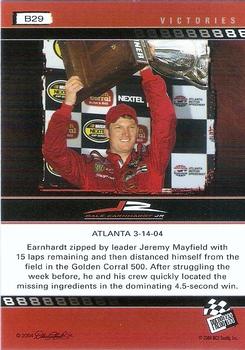 2004 Press Pass Dale Earnhardt Jr. - Bronze #B29 Dale Earnhardt Jr. Back