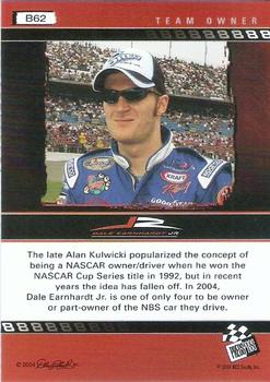 2004 Press Pass Dale Earnhardt Jr. - Bronze #B62 Dale Earnhardt Jr. Back