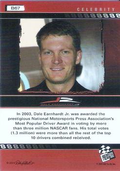 2004 Press Pass Dale Earnhardt Jr. - Bronze #B67 Dale Earnhardt Jr. Back