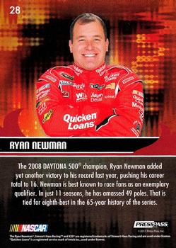 2013 Press Pass Ignite #28 Ryan Newman Back