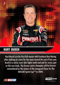 2013 Press Pass Ignite #7 Kurt Busch Back