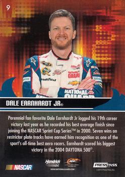 2013 Press Pass Ignite #9 Dale Earnhardt Jr. Back