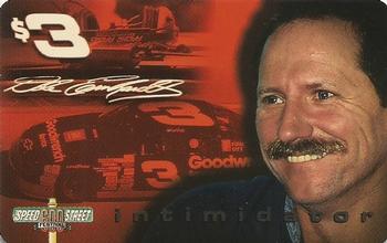 1996 Score Board Speed Street 600 - $3 Phone Cards #DE1 Dale Earnhardt Front