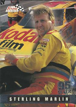 1995 Finish Line - Silver #4 Sterling Marlin Front