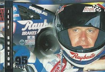 1995 Finish Line - Silver #8 Jeff Burton Front