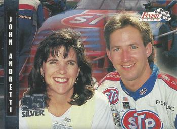 1995 Finish Line - Silver #13 John Andretti Front