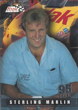 1995 Finish Line - Silver #27 Sterling Marlin Front