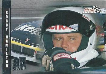 1995 Finish Line - Silver #116 Bobby Hamilton Front