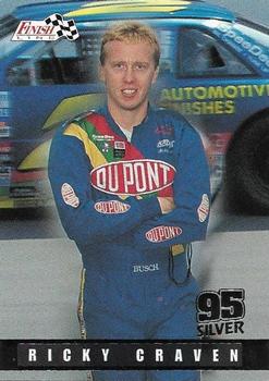 1995 Finish Line - Silver #120 Ricky Craven Front