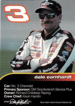 2001 Gold Collectibles Ltd. Dale Earnhardt #NNO The Need for Speed Back