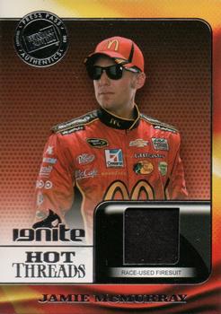 2013 Press Pass Ignite - Hot Threads Silver #HT-JM Jamie McMurray Front