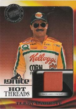 2013 Press Pass Ignite - Hot Threads Silver #HT-TL Terry Labonte Front