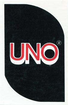1983 UNO Racing #1 Tim Richmond Back