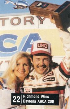 1983 UNO Racing #22 Tim Richmond Front