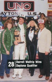 1983 UNO Racing #28 Darrell Waltrip Front