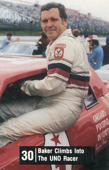 1983 UNO Racing #30 Buddy Baker Front
