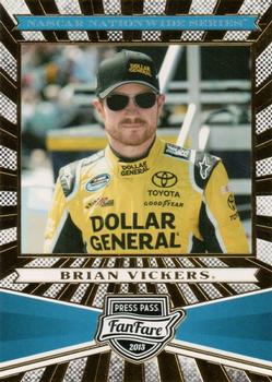 2013 Press Pass Fanfare #77 Brian Vickers Front