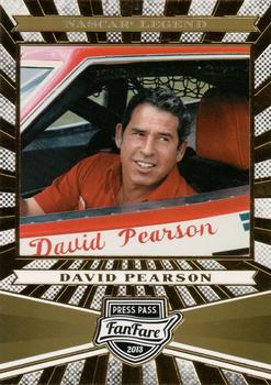 2013 Press Pass Fanfare #91 David Pearson Front