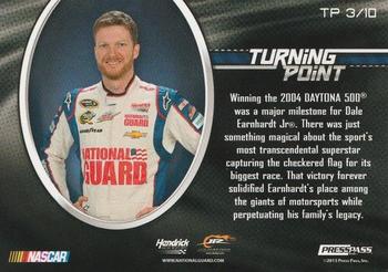 2013 Press Pass Ignite - Turning Point #TP 3 Dale Earnhardt Jr. Back