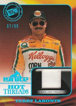 2013 Press Pass Ignite - Hot Threads Blue #HT-TL Terry Labonte Front