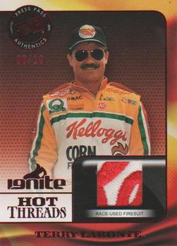 2013 Press Pass Ignite - Hot Threads Red #HT-TL Terry Labonte Front