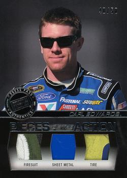 2013 Press Pass Redline - Pieces of the Action Silver #PA-CE Carl Edwards Front