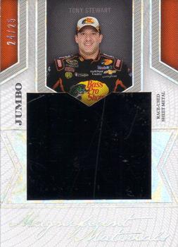2013 Press Pass Fanfare - Magnificent Materials Jumbo Swatches #MM-TS Tony Stewart Front