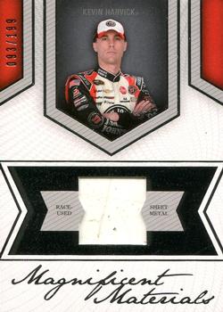 2013 Press Pass Fanfare - Magnificent Materials Silver #MM-KH Kevin Harvick Front
